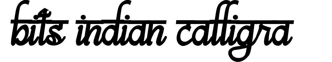 Bits Indian Calligra